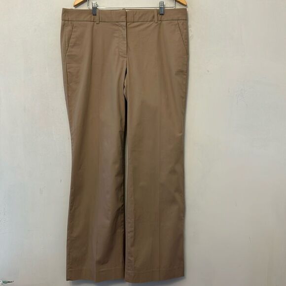 J. Crew khaki Addison pant City fit Size 14 New - Picture 1 of 10